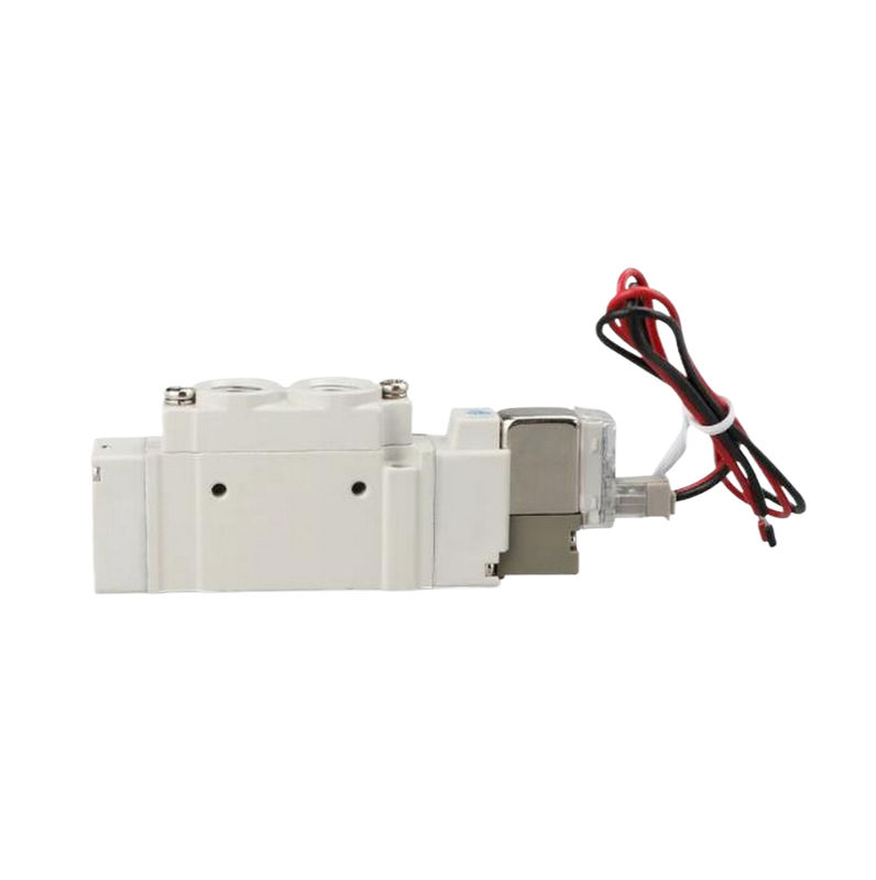 SMC SY3420-5LZD-C8 Solenoïde klep 3 Positie Afvoercentrum DC24V Poortgrootte Ø8