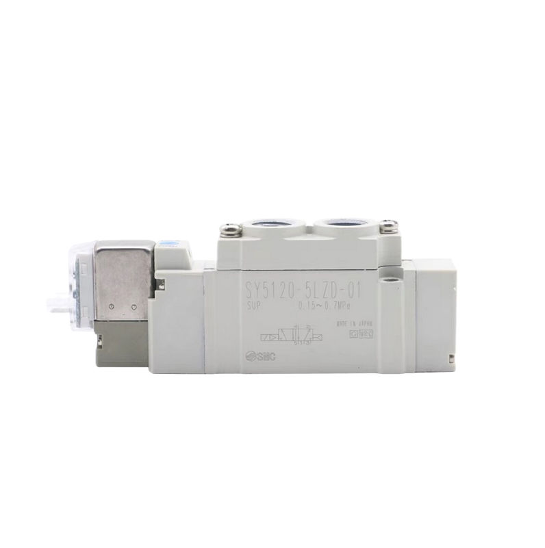 Portgrootte Ø6 SY3420-6LZD-C6 SMC Pneumatische magnetoventil3 Positie Afvoercentrum DC12V