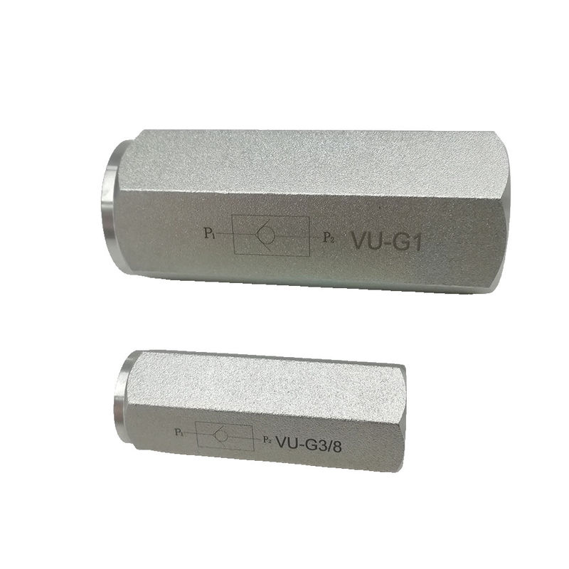 Eenvoudige hydraulische klep van buistype VU-G1 Eenvoudige klep