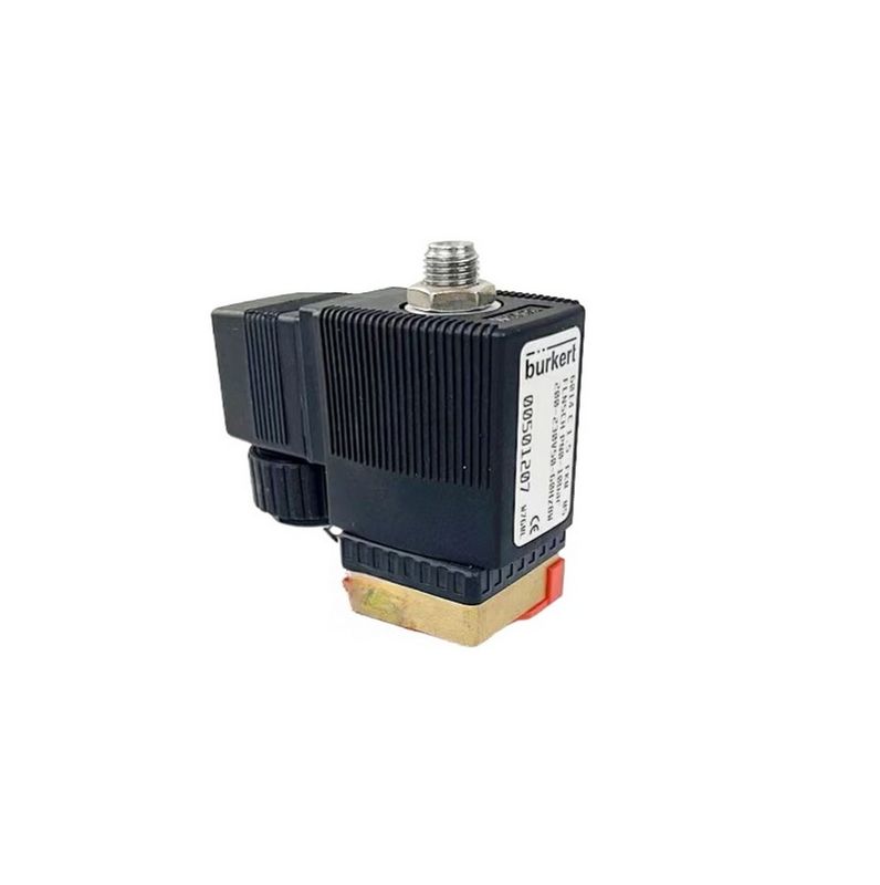00308507 G1 2/2 Normaal gesloten 25 Stroomgat FKM Messing klep lichaam AC24V 8W1-40bar Burkert solenoïde klep