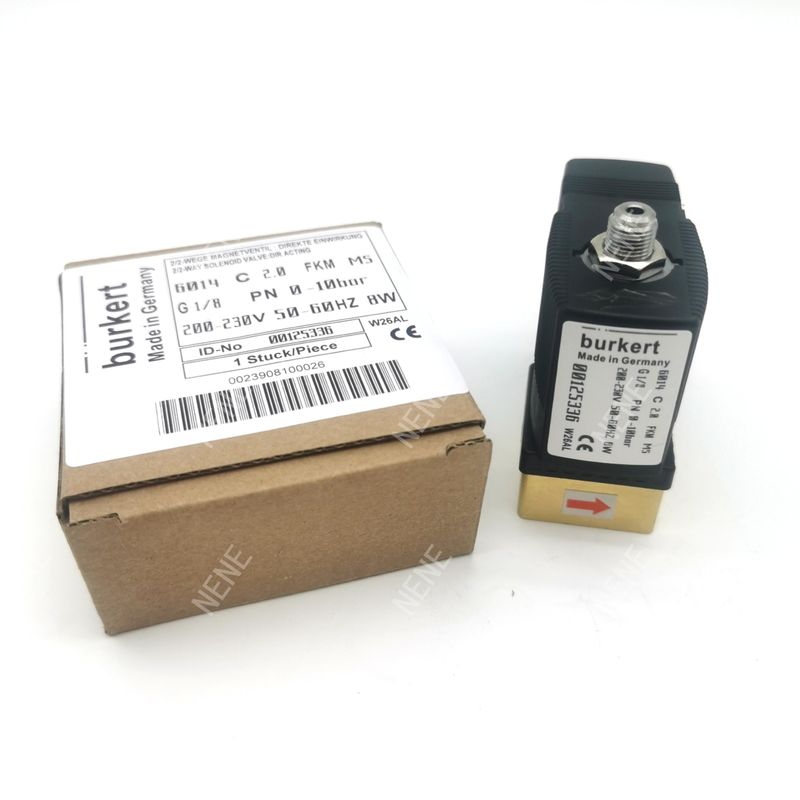 00122579 Elektromagnetische klep G1 1/4 2/2 Normaal gesloten 32 Stroomgat FKM (fluorrubber) Gesloten DC24V 8W 1-16bar
