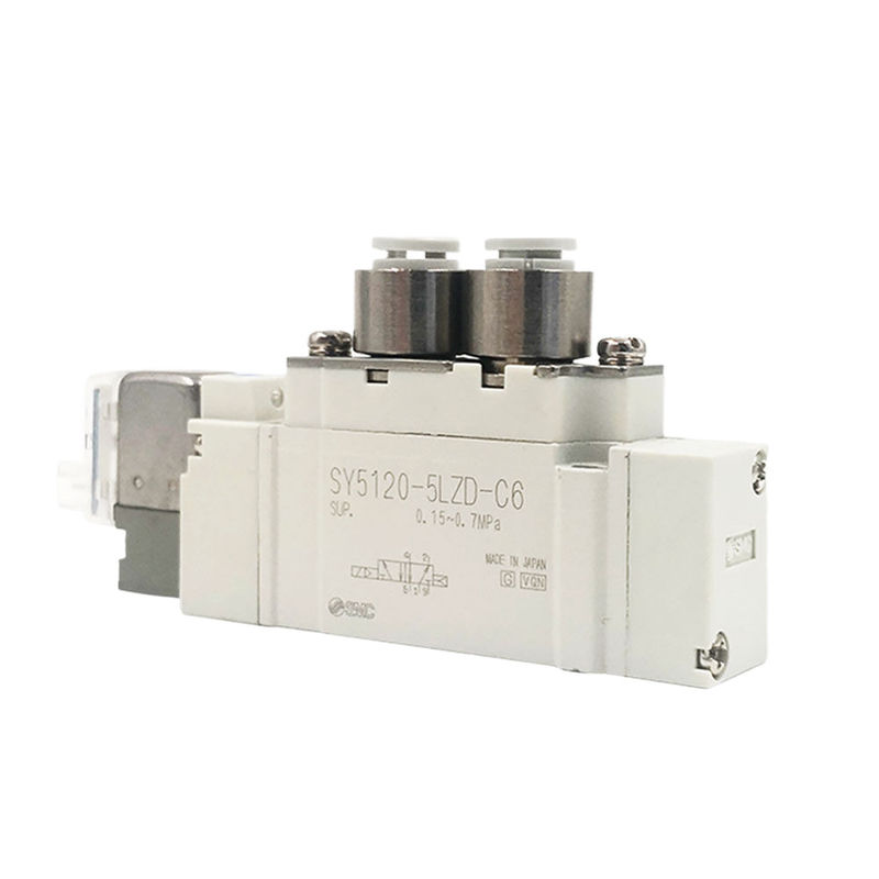 5 poortklep SMC magnetoventiel enkelvoudig SY3120-5LZD-C6 SY3120-6LZD-C6