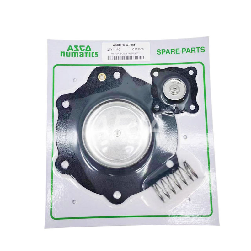 C113686 2-1/2' Diafragma-klep Membraan Kit ASCO Type SCG353A051 Pulsklep