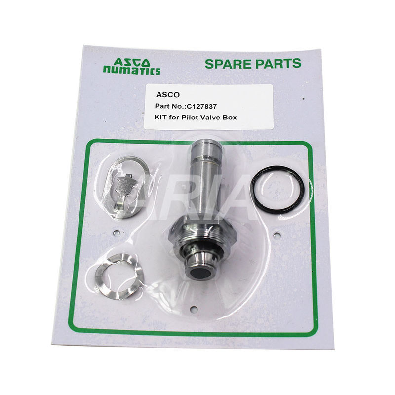 ASCO C127837 K0950 puls klep reparatie kit omvat piloot kop klem veer en schroef