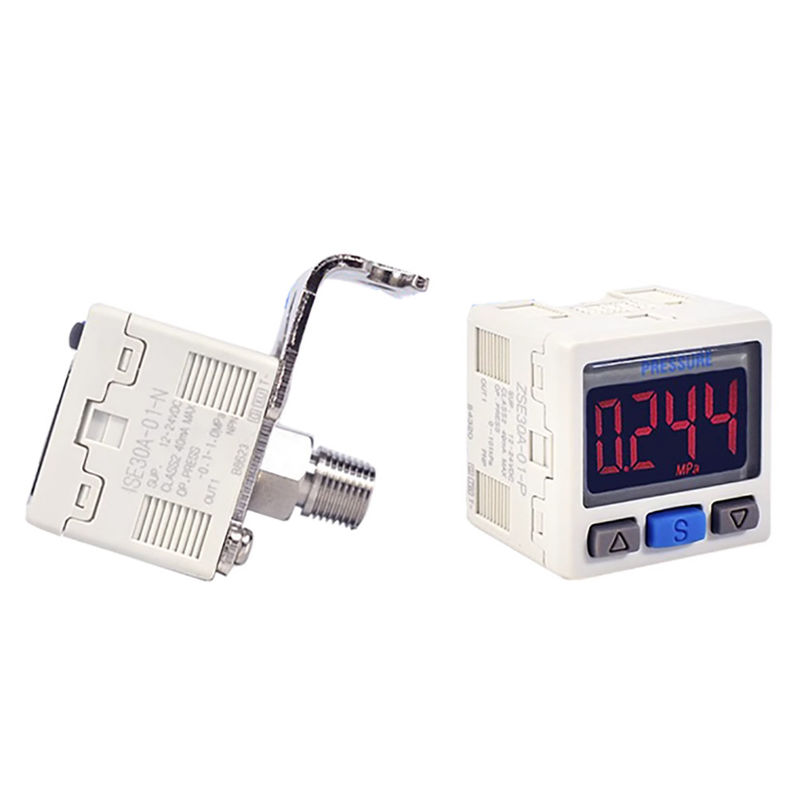 SMC Corporation ISE30A-01-N Drukschakelaar 1/8PT NPN Positieve druk N-type