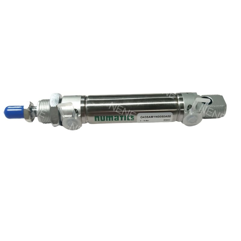 NUMATICS G435AGSN0010A00 ASCO 8mm Boring 10mm Stroke M5 Dubbelwerkende ronde cilinders ISO6432 Serie G435