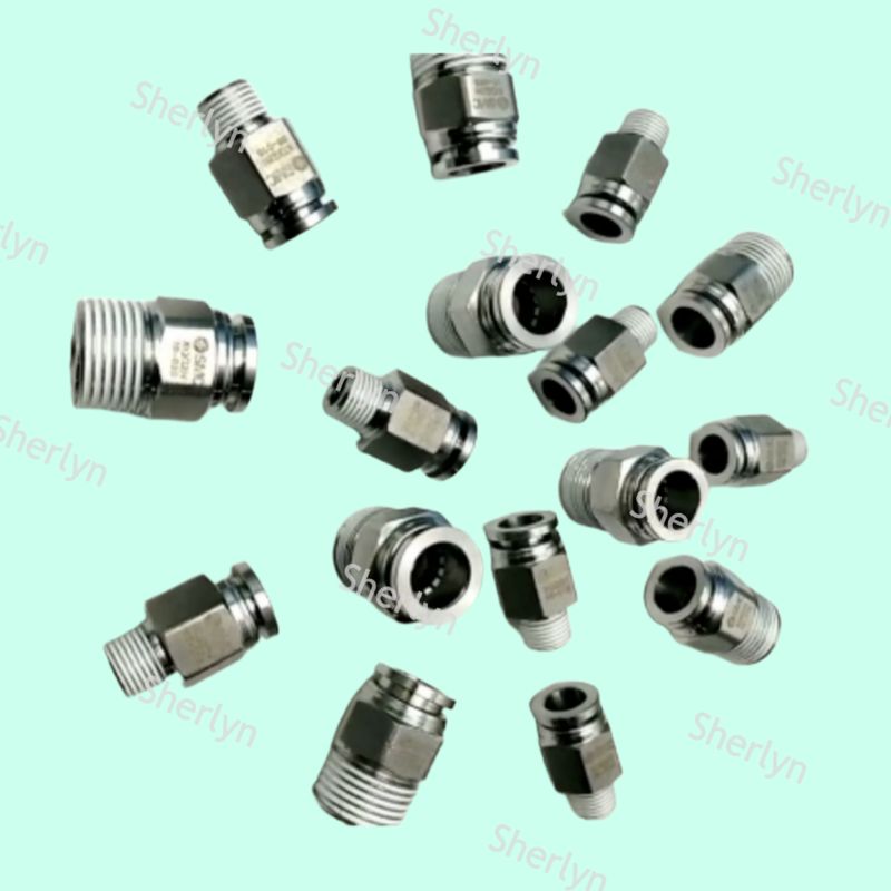 KQG2H12-16 SMC Metalen roestvrij staal rechtstreeks door snelle connector SS316 KQG2 Series 4E2-8EU/KQ2A68