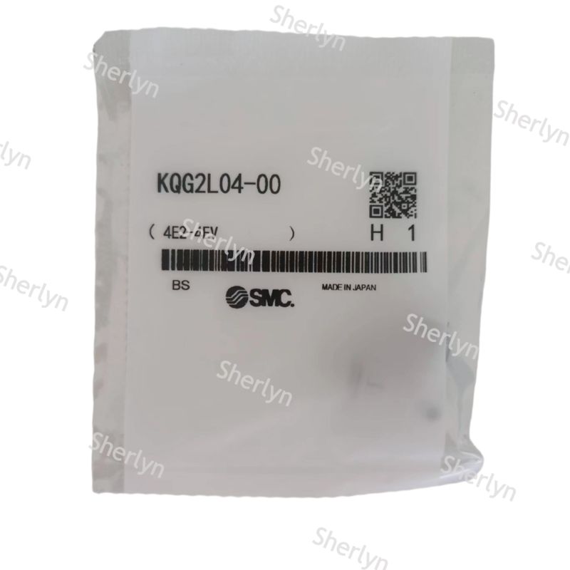 KQG2L08-02S SMC Roestvrijstalen Gebogen L-vormige Koppeling, 90° Elleboog, 8 mm X R1/4, KQG2 Serie