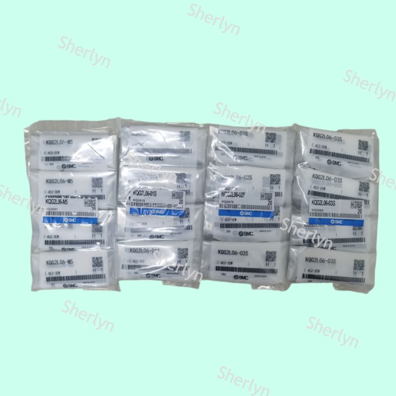 SMC KQG2L04-01S 90 graden elleboog met afdichting 316 roestvrij staal 	4 mm x R1/8