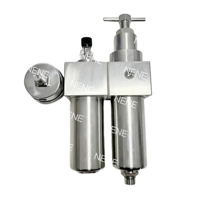 Temperatuurregelklep SFRL400-03 Roestvrij staal 316 Olie regelklep Filter Filterregelaar Pneumatisch