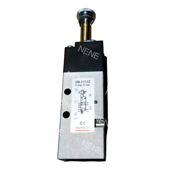 CAMOZZI 358-015-02-G77 Magneetventiel 5/2-weg 1/8" 24V DC 3,1W /48V AC 3,8VA