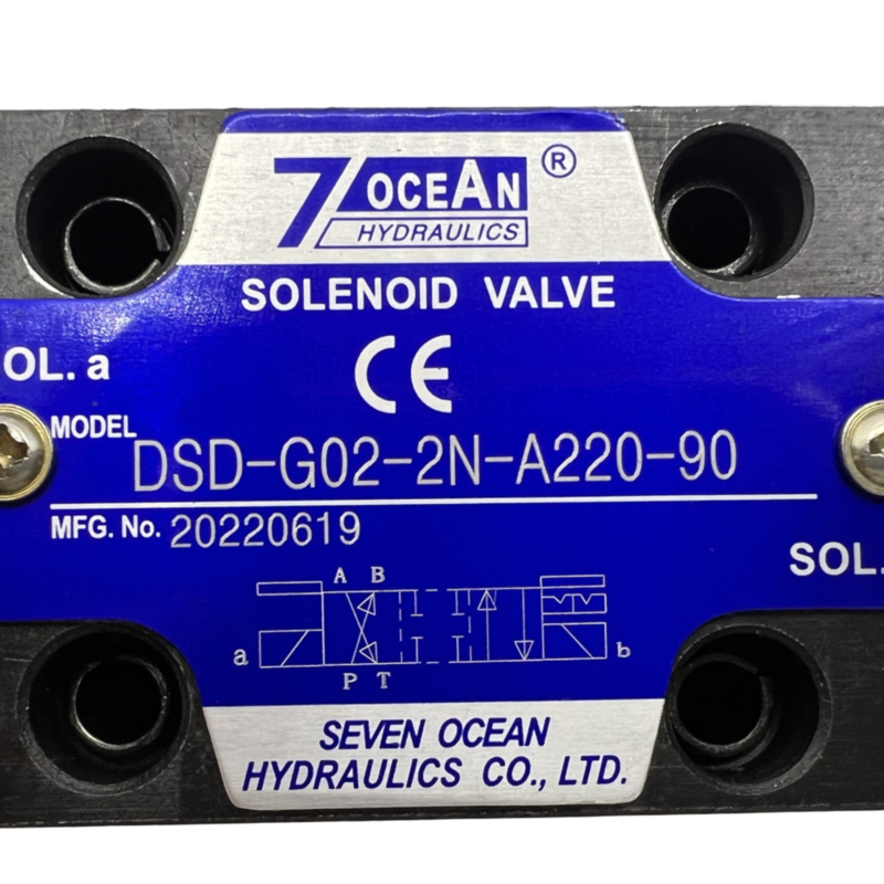 7 OCEAN Pneumatische magnetoventil DSD-G02-2N-A220-90 AC220 Spanningsrichtingsregelklep