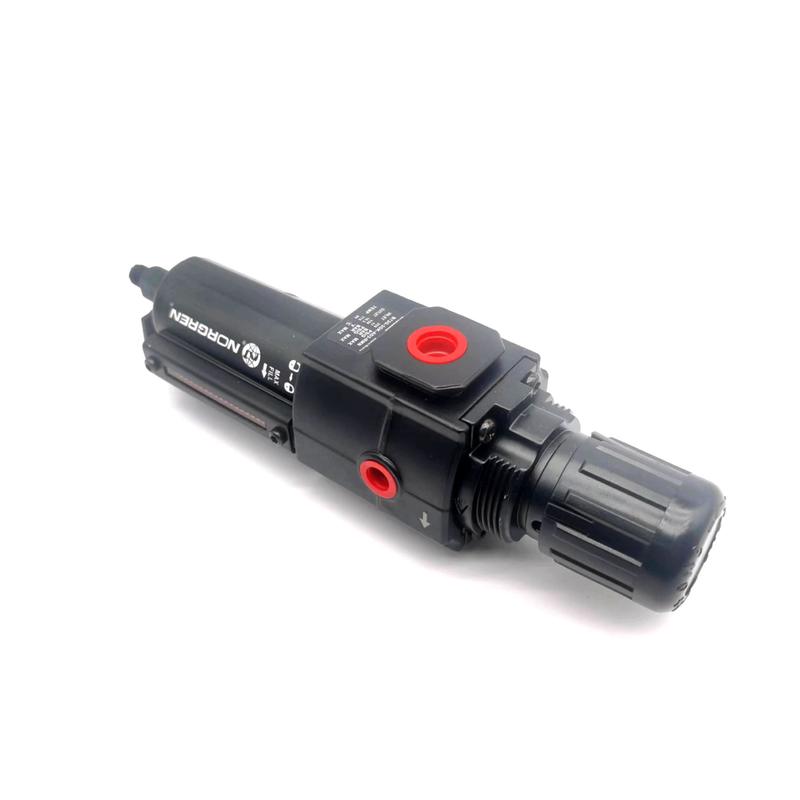 B74G-4AK-AD3-RMN Excelon Filter/regelaar 1/2 PTF 0.3-10 Bar 40µm Automatische aftap zonder manometer G1/2 NORGREN