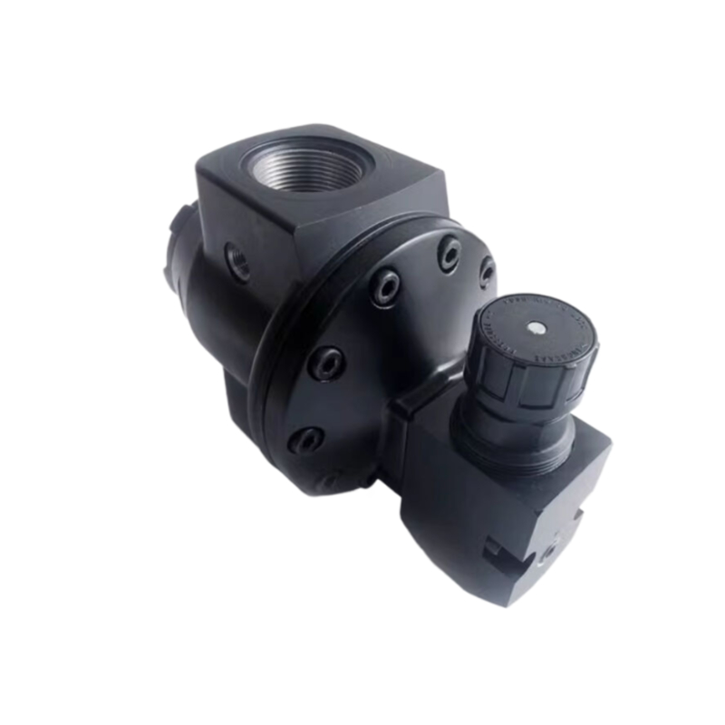 R24-300-RNLA R24 Serie Handmatige Regulator met Hoge Flow 3/8 PTF 0.7-8 Bar Zonder Manometer