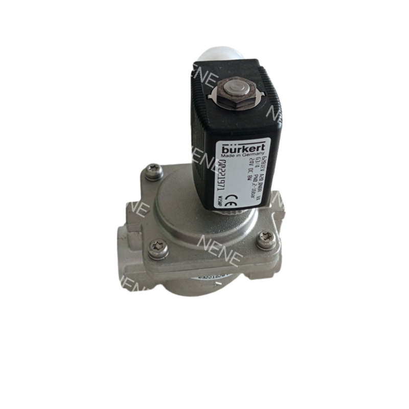 00228393/00228394/00228395 Burkert solenoïde klep G1 6281 Type FKM 25 mm Stroomopening 0,2-16bar 0~+120°C