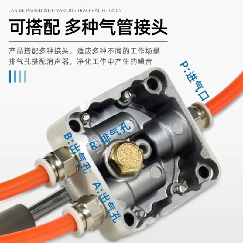 SMC Pneumatische Draaiventiel Pneumatische pijpleiding handmatige schakelklep handbediende klep levering en handmatige pneumatische bediening