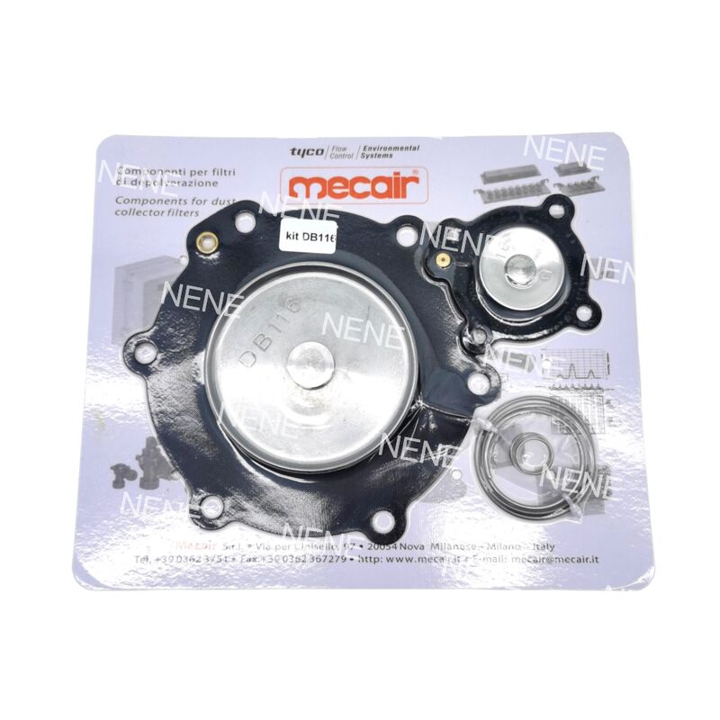 Mecair 2 inch membraan DB116 DB16 membraan voor Mecair pulsventiel VNP216 VEM216 VNP416 VEM416 VNP616 VEM616 VNP716 VEM716