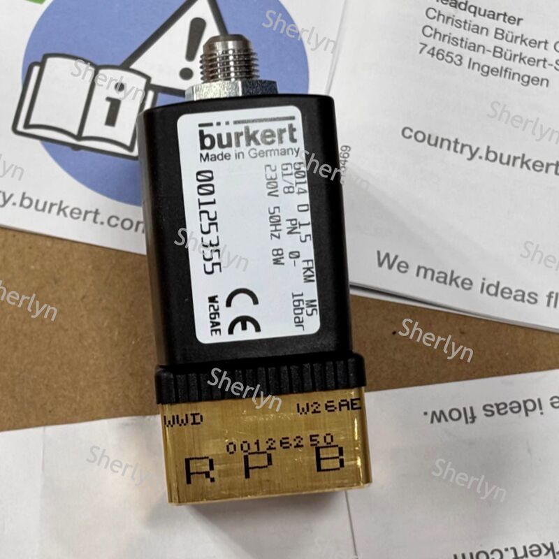 Burkert-solenoïde klep 00221930 6281 Type G3/4 2/2 Gewoonlijk open DC24V