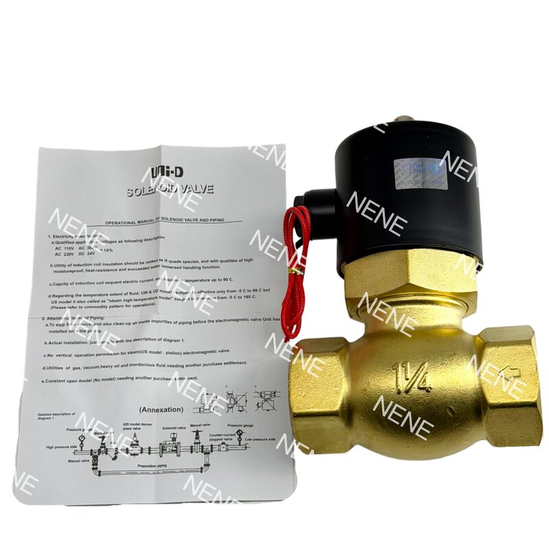 US-35 UNID NC Pneumatische magnetoventilpijp Afmeting 1 1/4 "Gat van 30 mm