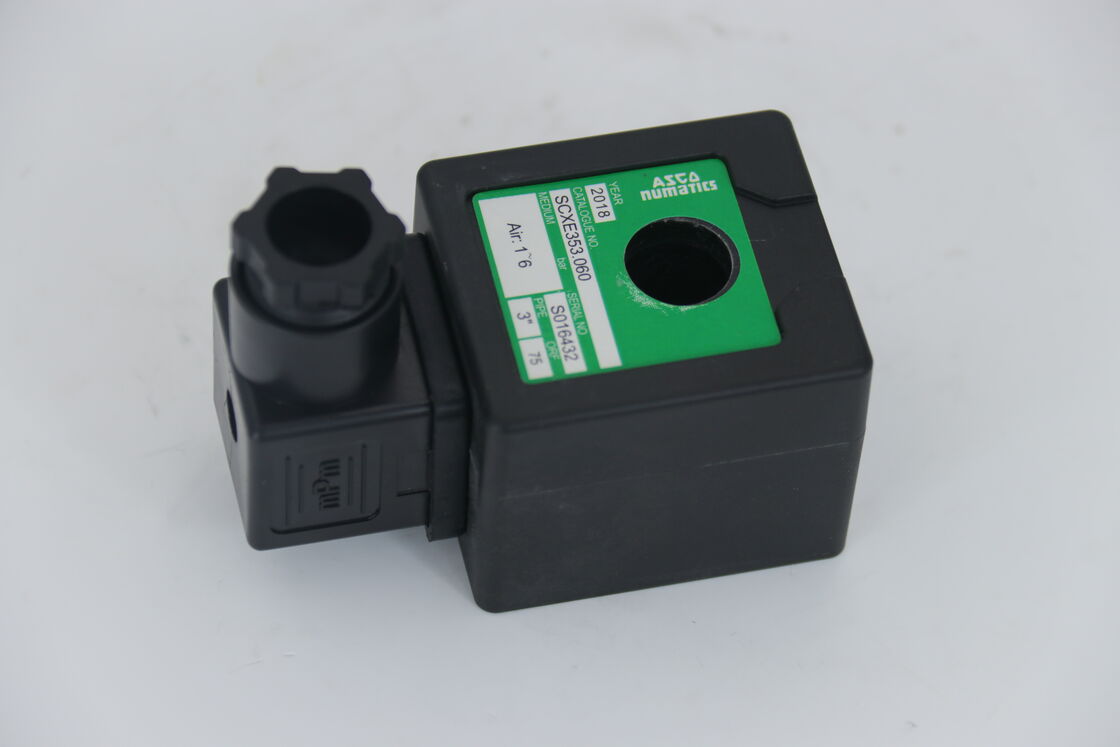 Gegoten Behuizing IP65 Pulsventiel Spoel 400325-142 ASCO DC24V Spade Aansluiting Solenoïde Spoel
