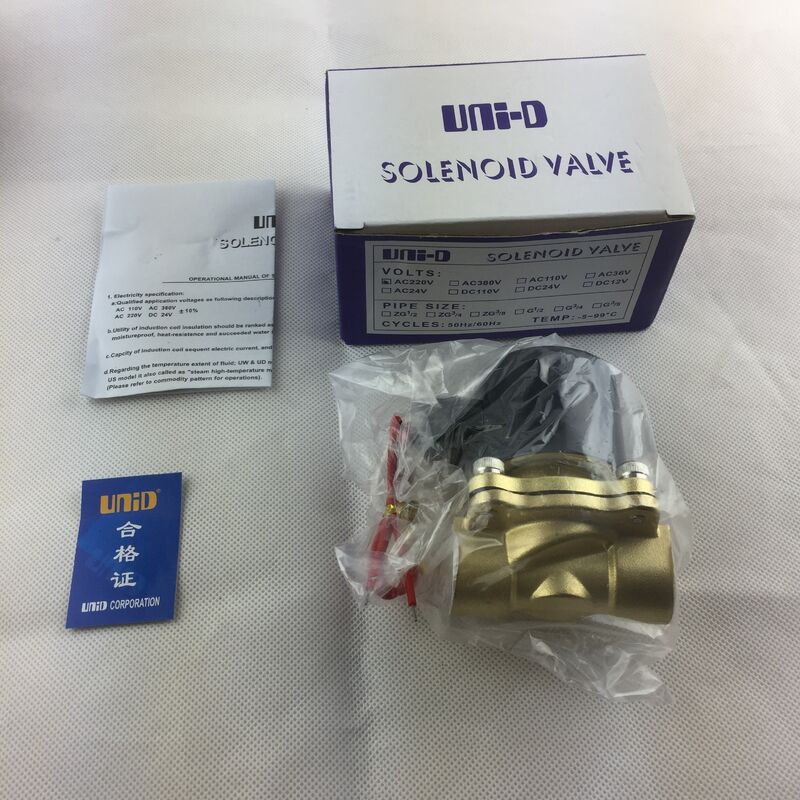 DN32/DN40 1-1/4 inch UW-35 Elektromagnetische klep waterklep Tweeweg elektromagnetische klep