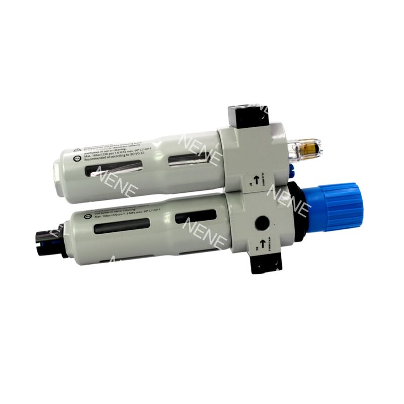 FRC-1/4-D-7-MINI-A 162763 Zinklegering FRL 1300L/min G1/4 40μm 0,5-7bar Volledig automatisch afvoer met drukmeter FESTO