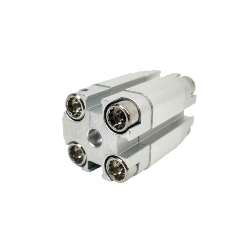 Materialen hanteren ADVU-16-10-A-P-A 156594 Festo Buitenste draad Pneumatische cilinder 16mm Boring 10mm slag Dubbelwerkende M5 Port Magnetische zuiger Compact ISO 6432