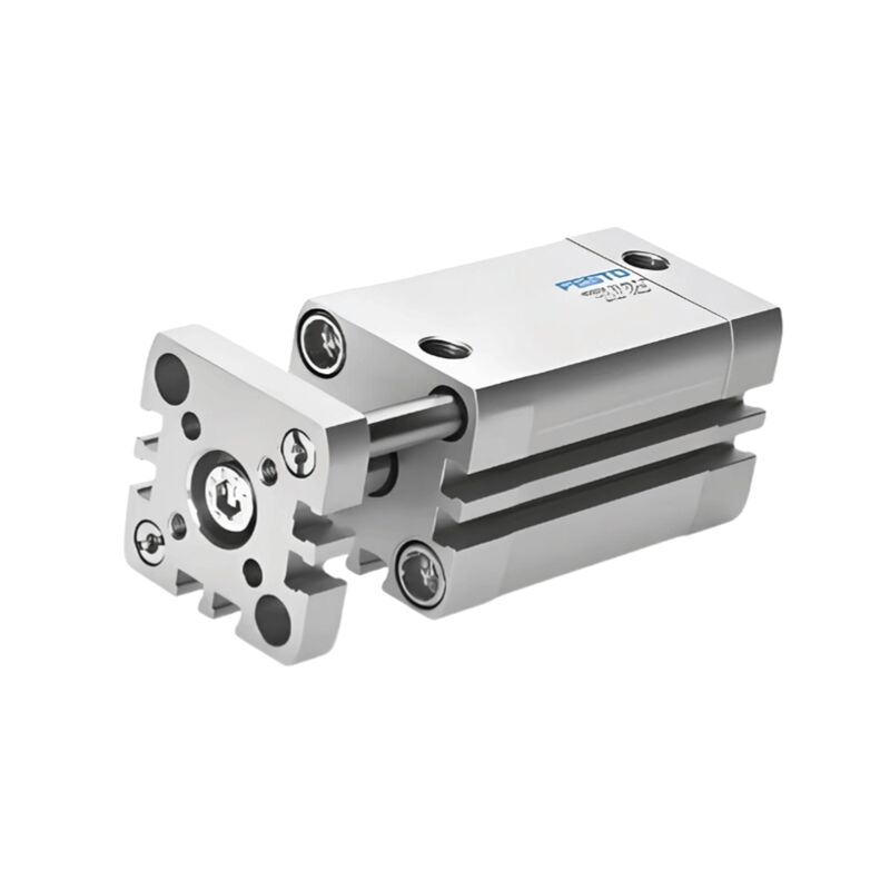 Dubbelwerkende compacte cilinder met gidsstaaf Festo ADNGF-12-10-P-A, 12 mm boring 10 mm slag