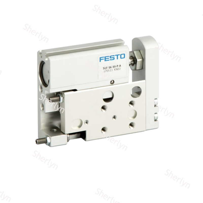 Festo SLF-10-40-P-A 170509 10×40 mm plat aluminium pneumatisch onderdeel voor PCB-bordtransferapparatuur