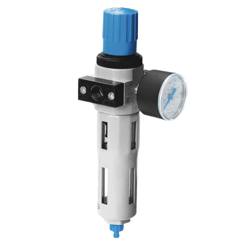 Originele pneumatische luchtfilter LF-1-D-MAXI FESTO Zinklegeringsstructuur met handmatige afvoer