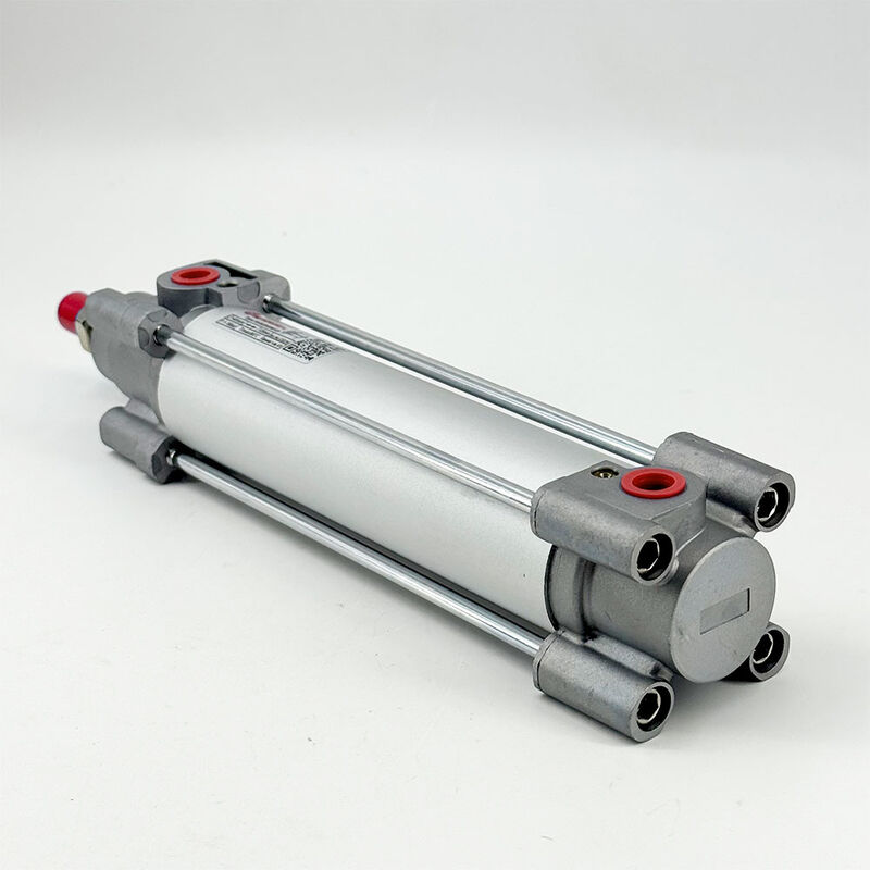 Lange slag dubbelwerkende luchtcilinder RA/802032/M/200, IMI Norgren RA8000 ISO15552 32×200 mm Magnetisch zuigertype