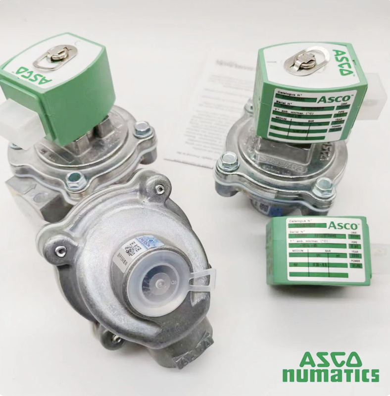 SCG353G050 ASCO Series 353 Integral Pilot Pulse Jet Valve, 2" G Thread Aluminium Body IP65 Voor grote industriële stofverzamelaars