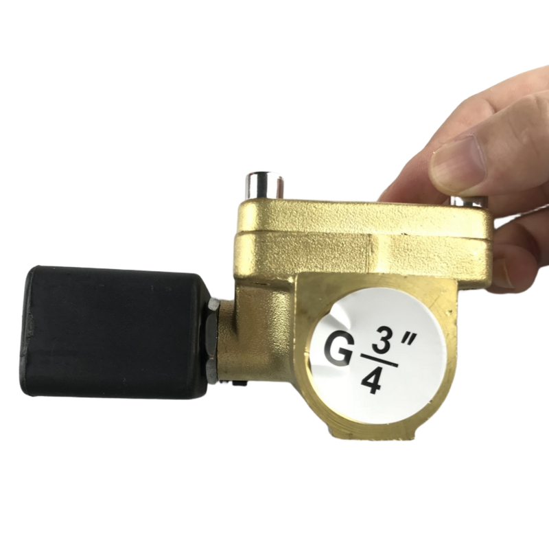 Poortgrootte 1/8 tot 1 inch magneetventiel met drukbereik van 0 tot 7 bar voor vloeistofregeloplossingen 0927200