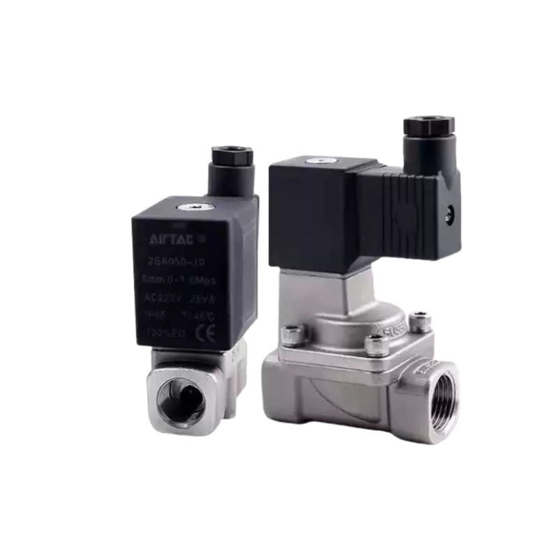 Direct opheffend zuiger pneumatisch magnetoventil 24VDC olie-medium Ideaal voor de integratie van hydraulische en pneumatische apparatuur