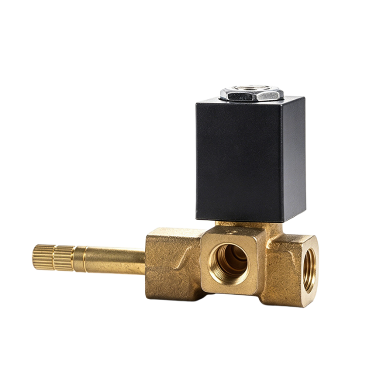 5531-02-28GBV-DN2 Waterklep Messing lichaam FKM Membraan 2-weg normaal gesloten 1/8 '' Direct werkend 2,8 mm poortgrootte