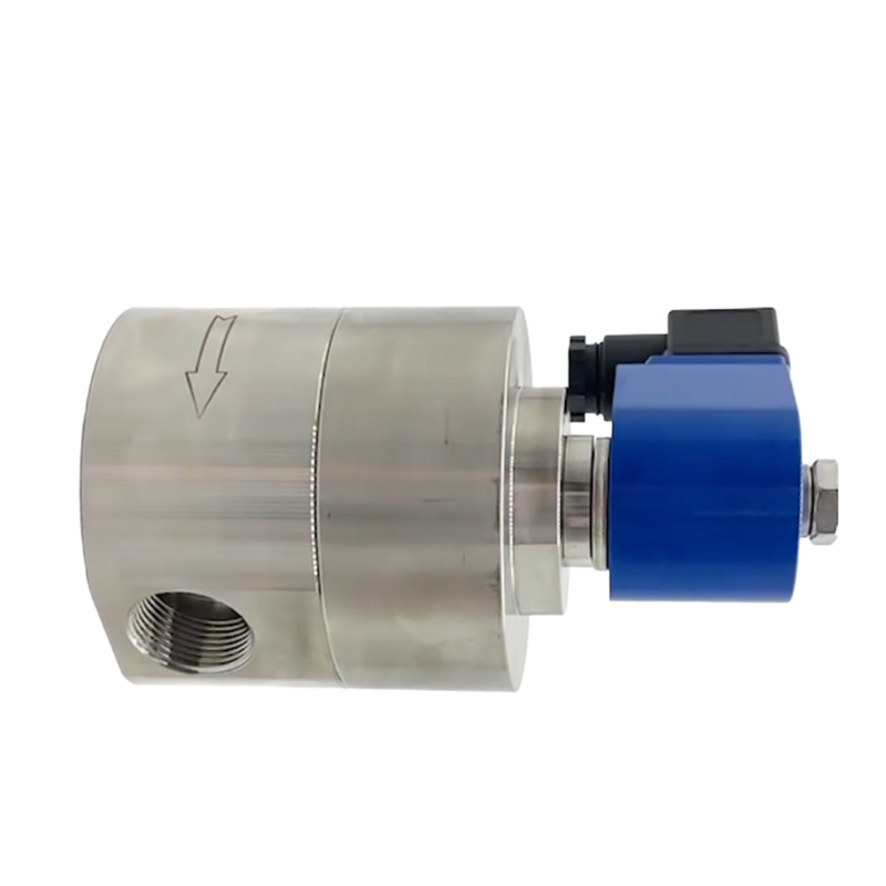 H3S10B02 1/4" Port Size Light Oil Valve 2 Way Normaal gesloten 10mm Oorifice Size Roestvrijstalen lichaam