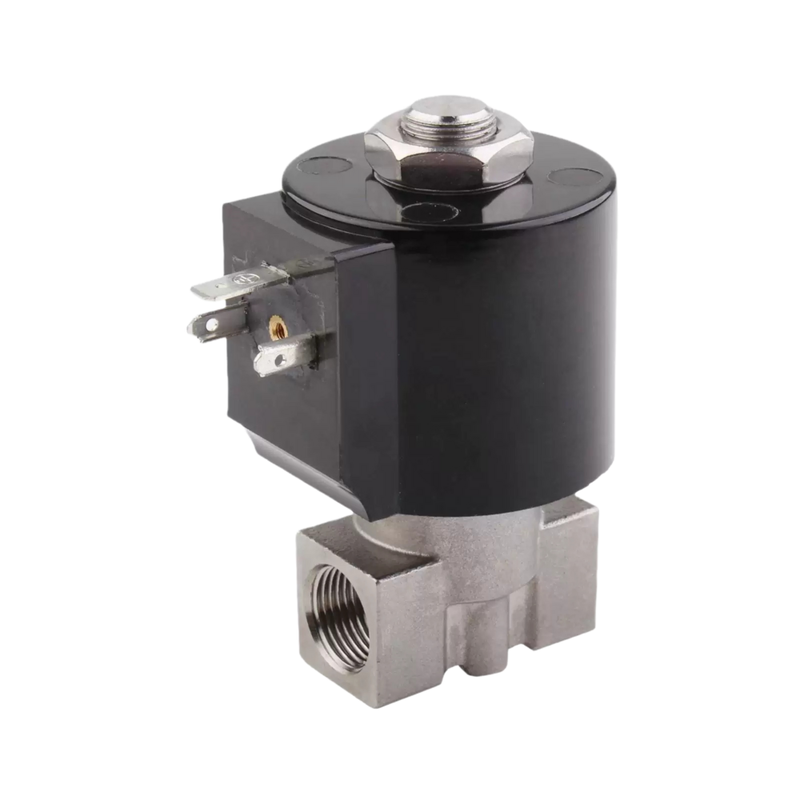 8.7AAS015B Waterklep met PTFE-dichtingsmateriaal Openingsgrootte 1,5 mm 24VAC Spanning 3/8 1/4 3/8 Portgrootte