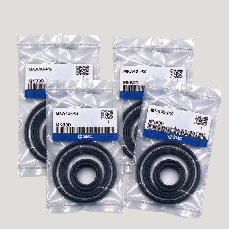 Pneumatic Rotary Clamp Cylinder Repair Kit SMC MKB/MKA25-PS Full Sealing Components Solve Air Leakage For MK Series Clamping Cylinder Replacement