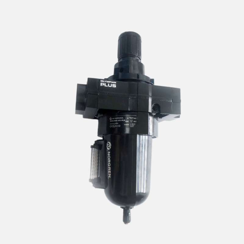 NORGREN B68G‐6GK‐AR3‐RLN B68G‐NNK‐MR3‐RLN Olympian Plus Filter‐Regulator Aluminium Bowl Auto‐Manual Drain 40μm Non-Rising Lock Knob Max 17Bar