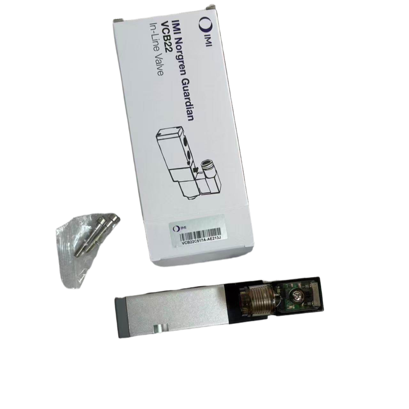 NAMUR 24VDC Solenoïdeklep IMI Norgren VCB22C517A-AE213J G1/4 5/2 Enkel voor Roterende Actuator IMI Norgren Pneumatische Richtingsklep
