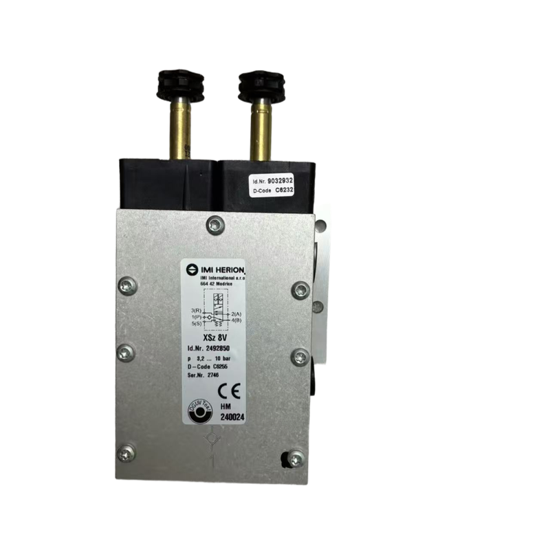 Dynamische zelfbewakingsveiligheidsklep IMI Norgren 2492850 Pneumatisch Veiligheidscomponent Voor Persapparatuur