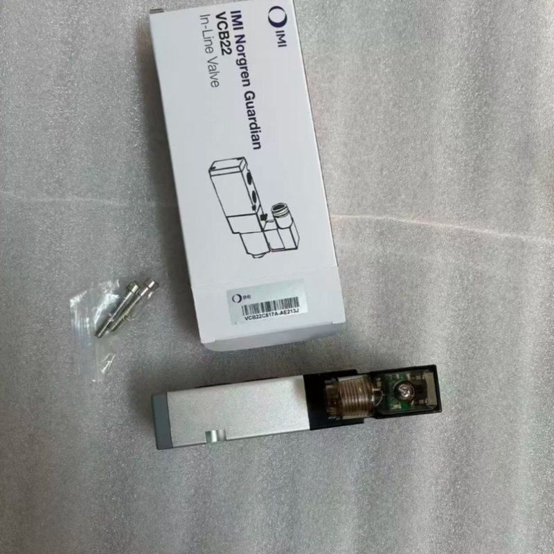 VCB22D517A-AD213J | IMI Norgren Hogedruk Solenoïdeklep G1/2 24VDC Pneumatische Besturing