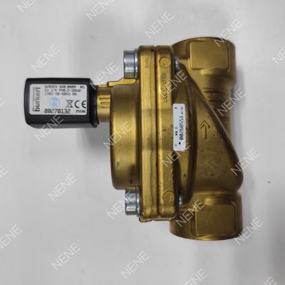 13.0 Stroomopening Solenoïde Valve BURKERT Type 6281 00221873 G1/2 2/2 Normaal gesloten Messing Corps FKM Seal AC220V 8W 0.2-16bar 0~+120°C
