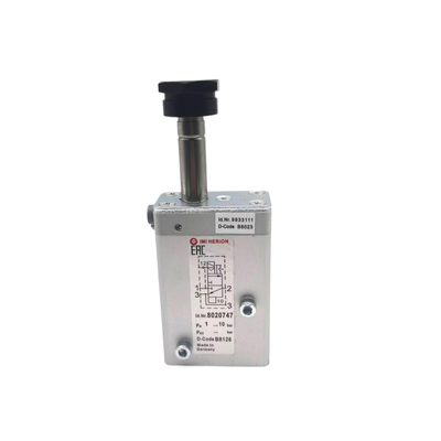 Solenoidklep NORGREN 8020747 Industriële Pneumatische Directionele Regelklep G1/4 Schuif Solenoïdeklep Met Handmatige Overbrugging