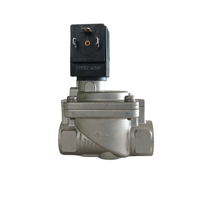 FKM Fluorine Rubber Afdichte 2 Positie 2 Weg NC Solenoïdeklep Burkert 6281 Serie G1 Poort Anti-corrosie Roestvrijstalen Behuizing 25mm Doorlaatdiameter 00221998 00221999 00222000