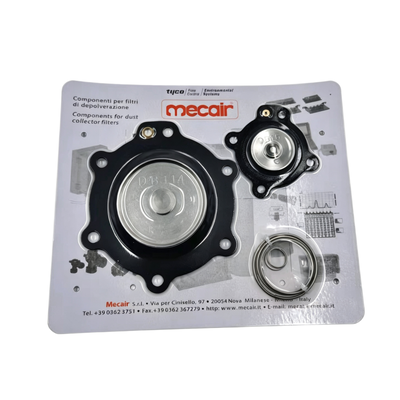 Heavy Duty Wearing Accessory DB114 FKM Diafragma Spring Assembly Directe vervanging om het lek van Mecair Pulse Jet Solenoïde Valve Compatible Valve VNP/VEM214/314/414/614/714 te verminderen