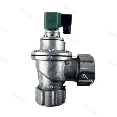 BFEC DMF-ZM-40 1.5" Haakse Solenoïde Pulsventiel met Moer, DN40 Stofafscheider Jet Reinigingsklep