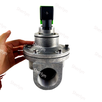 DMF-T-40S BFEC In-line Solenoïde Pulsventiel DN40, 1.5 Inch, Optionele DC24V AC220V Spoel, Stofafzuiger Reserveonderdeel